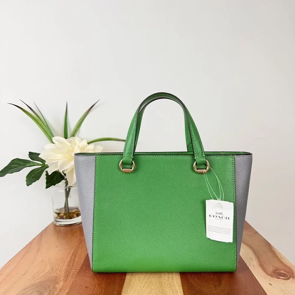 ‎NWT Coach Alice Satchel Bag In Colorblock